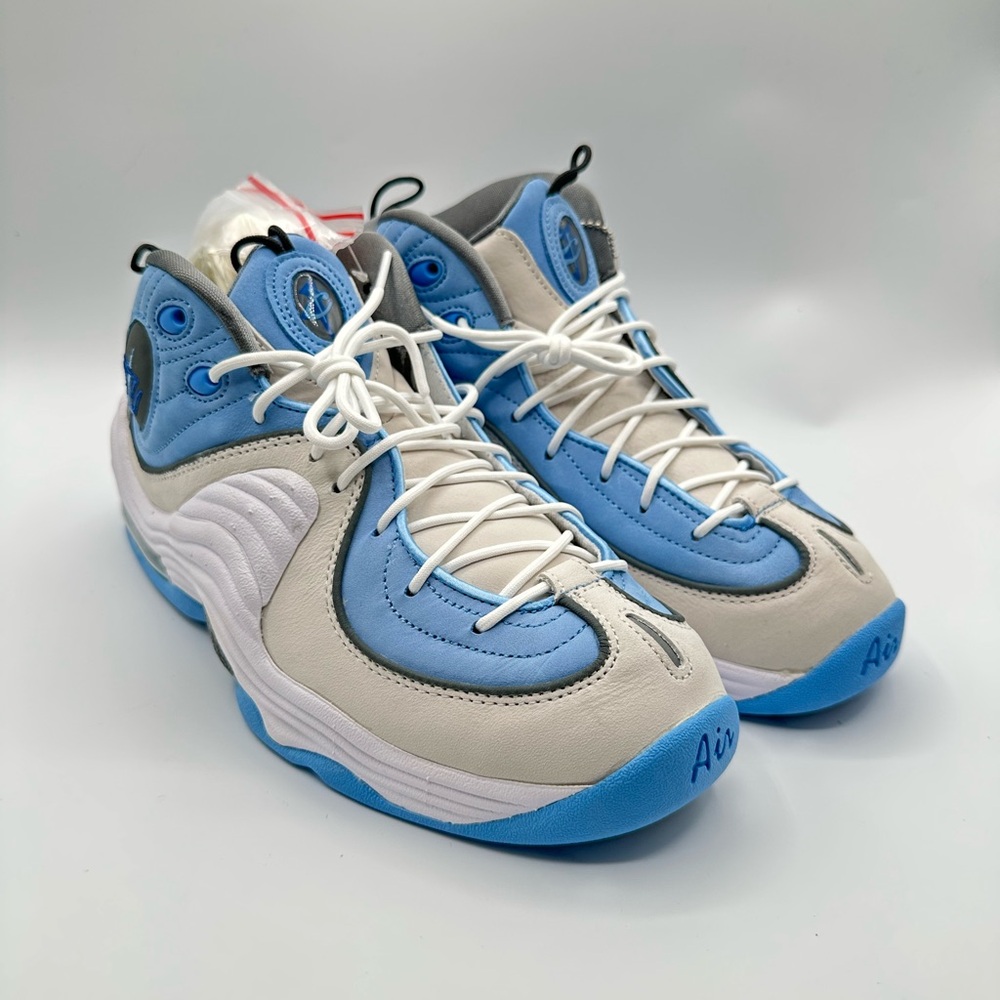 Nike Air Penny 2 x Social Status White and Blue Sneakers US Men’s 9